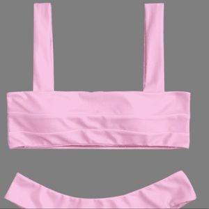 BRAND NEW Pink ZAFUL Bikini Top & Bottom!